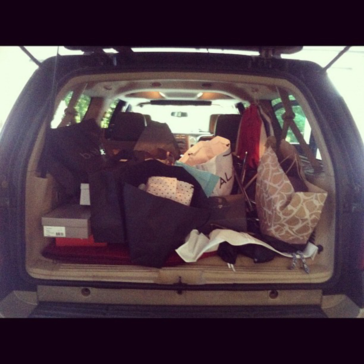 I would say we have had a successful shopping trip...don't you think? 